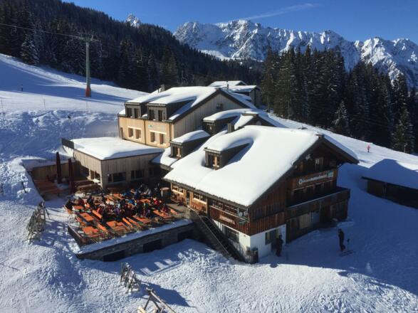 Haus Matschwitz im Winter