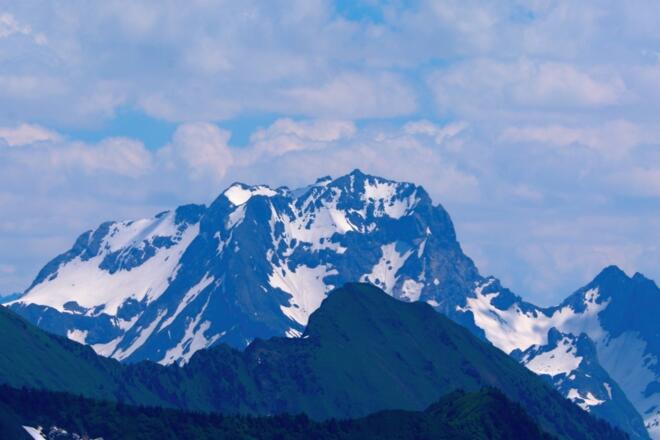 Blick zur Roten Wand