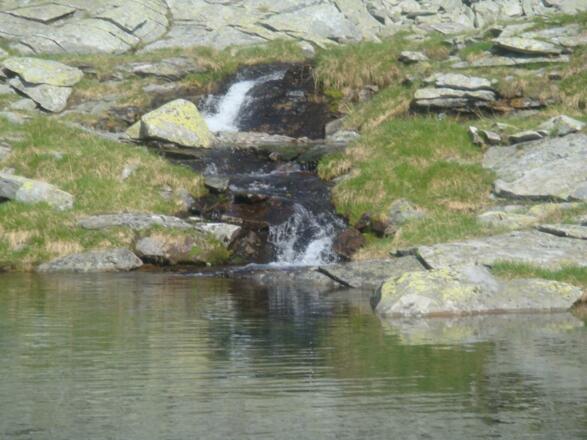 Bei den Lienlacken auf dem Weg zum Keeskogel