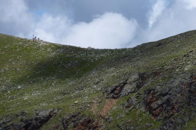 Südwest-Abstieg vom Radsattel