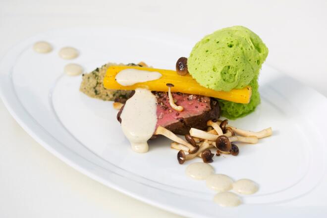 Ausgezeichnete Küche