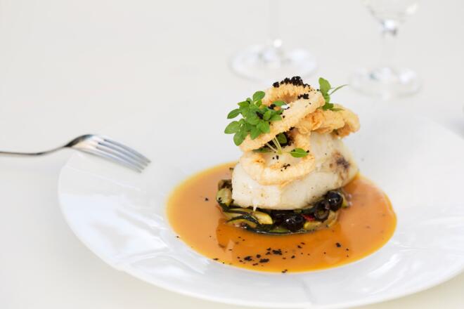 Ausgezeichnete Küche