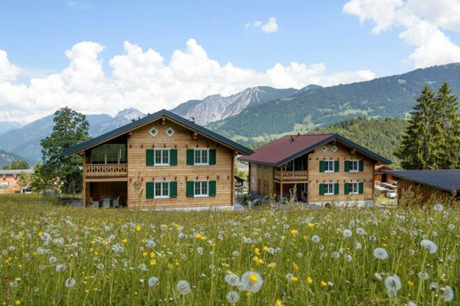 Chalets Frühling