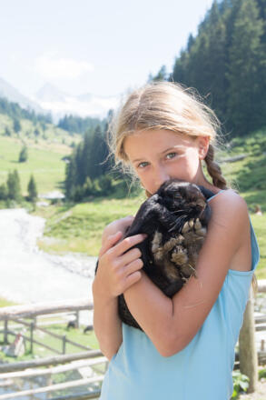 Streichelzoo bei der Berndlalm