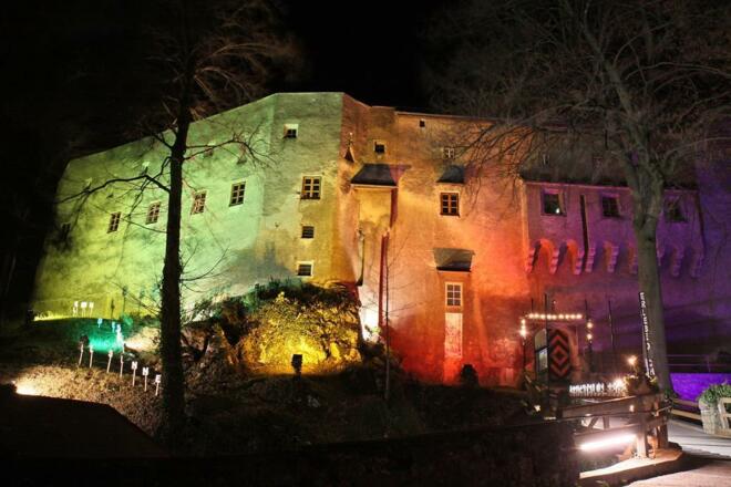 Burgbeleuchtung 2009