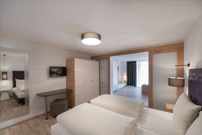 Hotel Appartement Sunnenseita Schlafzimmer