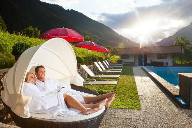 Sonnenuntergang genießen