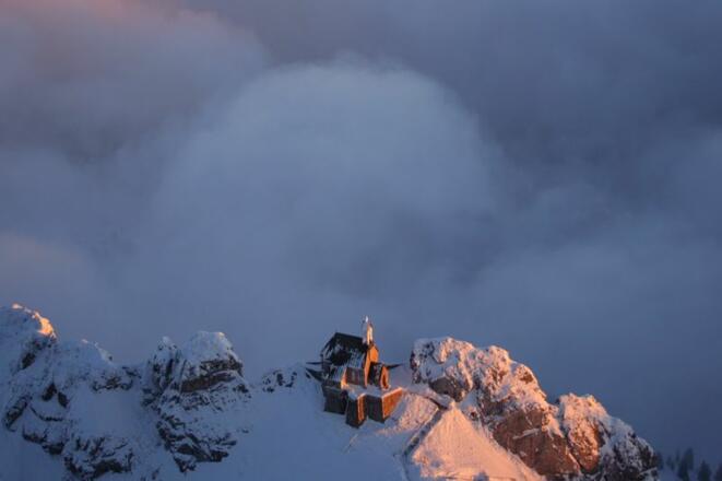 Wendelsteinkircherl im Winter