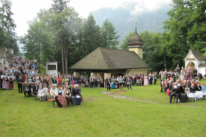 Gottesdienst bei der St. Magdalena Kirche