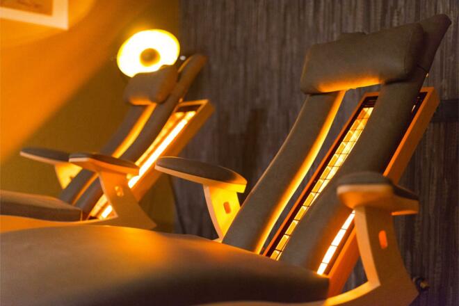 Infrarot Liegen Detail Landhotel Anna