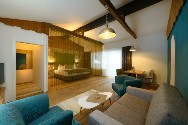 Apartment Rosenholz Sitzbereich