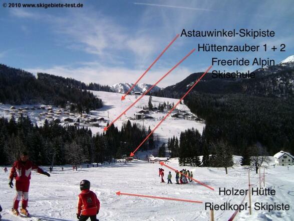 Traumhafte Lage, mitten im Skigebiet. Einfach &#039;hüt