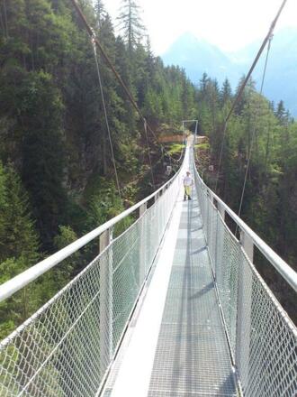 Hängebrücke Brand-Burgstein