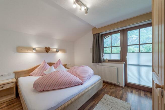 Schlafzimmer im Appartement