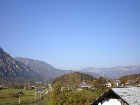 Ausblick auf die Bergwelt