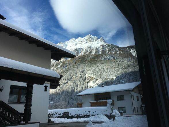 Aussicht vom Wohnbereich