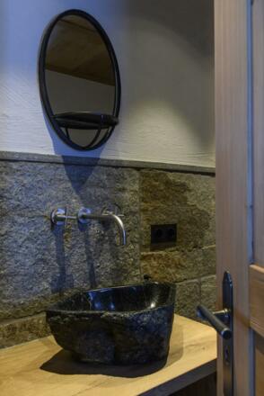 Berghaus Gauertal Gäste WC im Erdgeschoss