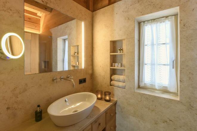 Berghaus Gauertal Bad mit Dusche im Obergeschoss