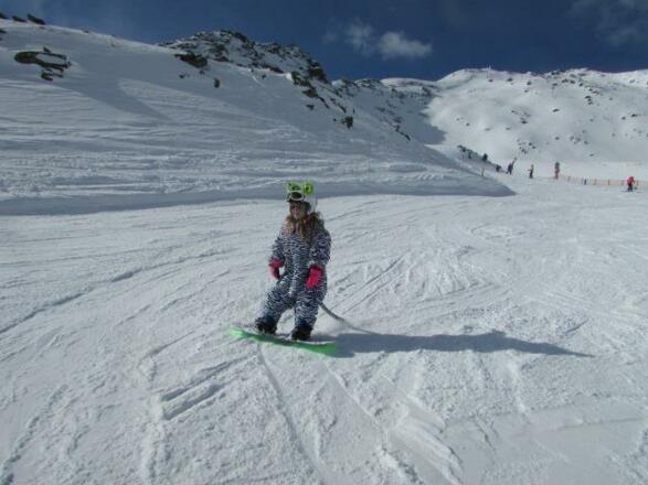 Snowboard in Sölden