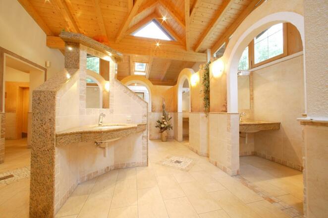 Luxuriöse Sanitäreinrichtungen