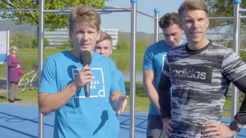 Runtastic Fitness Park Opening Linz