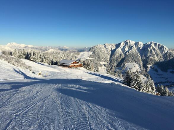 Skiweg zur Kafner Ast