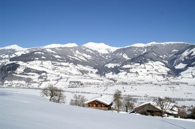 Blick von Hummersdorf Richtung Piesendorf & Walchen