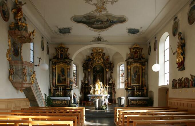 Bizau, Katholische Pfarrkirche Heiliger Valentin 1
