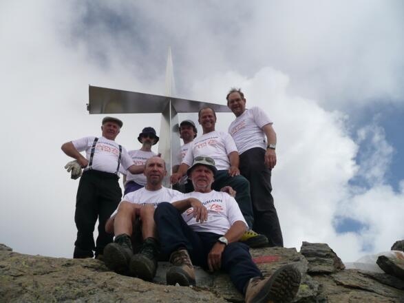 Das Projektteam für die Montage.