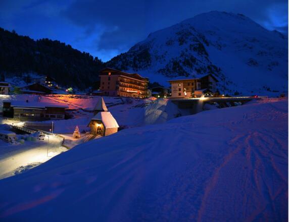 Bergsteigerkapelle Winter
