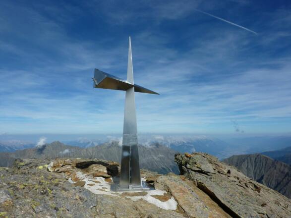 Gipfelkreuz auf der Haidenspitze
