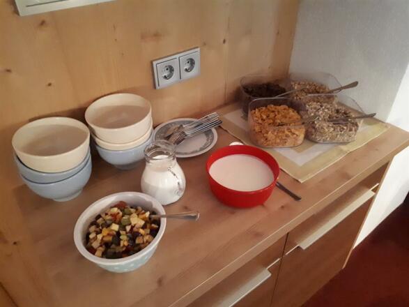 Frühstück Müsliecke