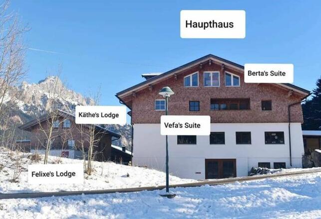 Außenansicht Braito´s Seaside Lodges und Suites