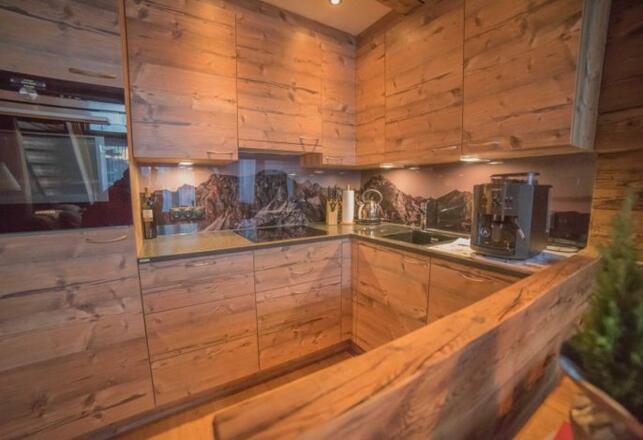 Küche in Käthe´s Lodge