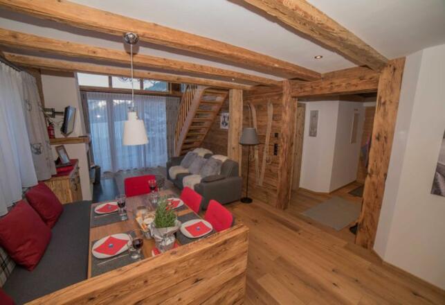 Wohnbereich in Käthe´s Lodge