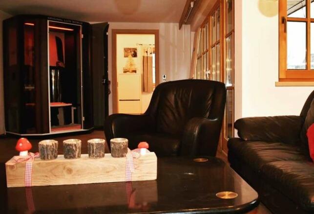 Wohnzimmer in Vefa´s Suite