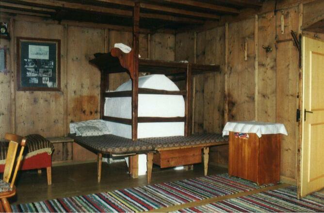 Kachelofen in der Stube