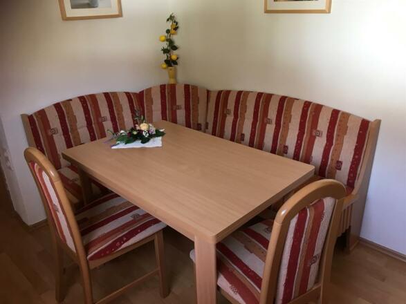 Essecke in der Gästeküche