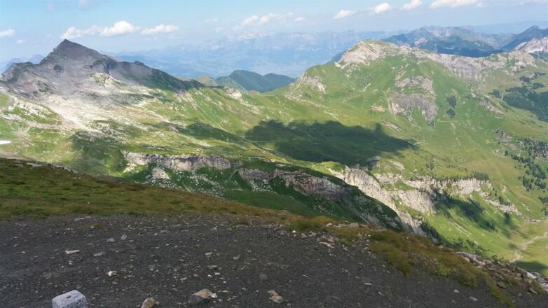 Vom Naafkopf übers Bettlerjoch, Augstenberg und Fürstin-Gina-Weg.