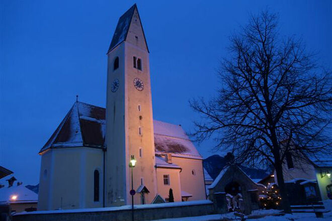 Pfarrkirche St. Vitus im Winter