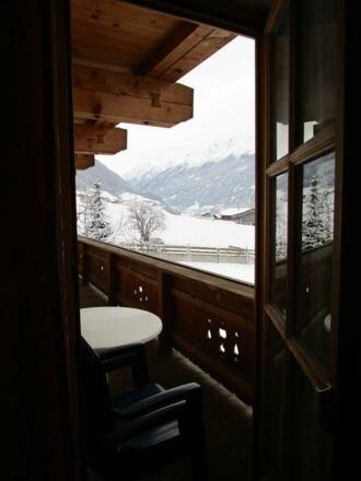Ferienwohnung Lavendel - Schlafzimmer, Balkon