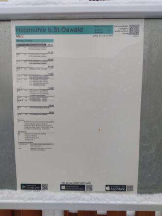 Ankunftszeiten von Freistadt 2018