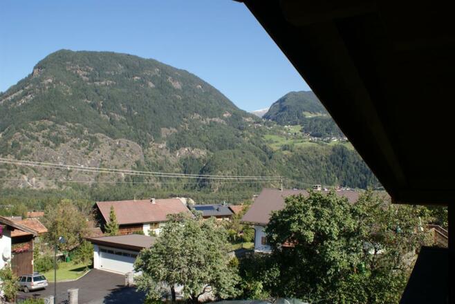 Aussicht vom Balkon