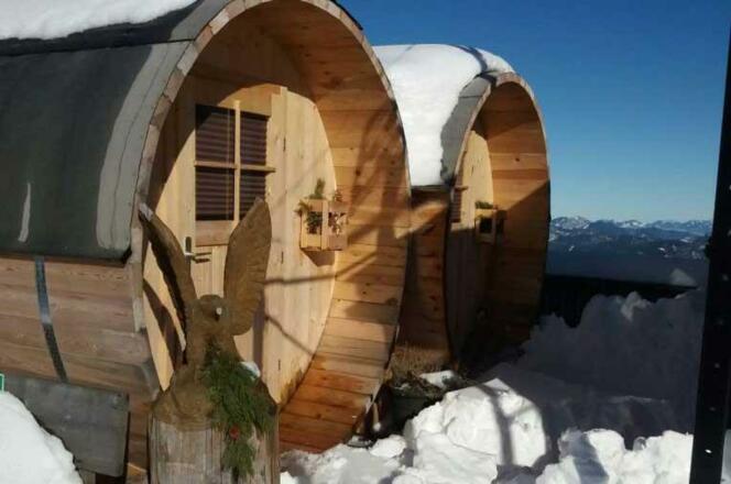 Berghaus Sonnwendjoch Winter Schlaffässer