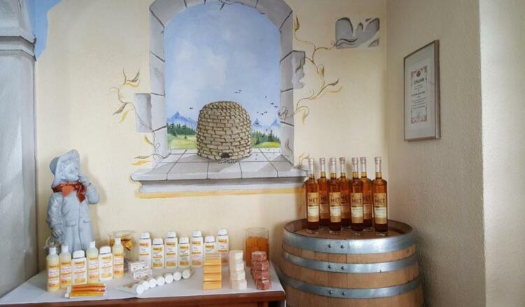 Bio-Produkte mit Honig