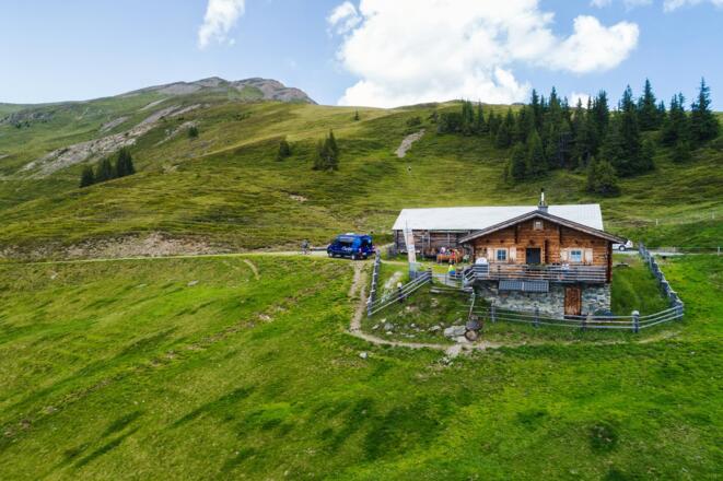 Hochsonnbergalm Uttendorf am Fuße des Bärnsteigkogels