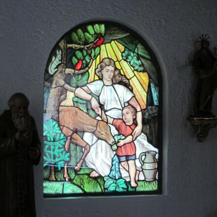 Bemaltes Kapellenfenster
