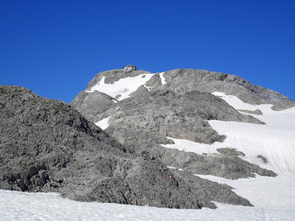 Matrashauses (Ostseite) von der Übergossenen Alm aus