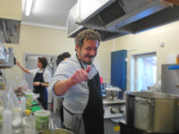 Unser Haubenkoch freut sich auf dich