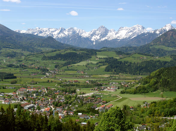 Ausblick vom Wurbauerkogel ins Windischgarstner Tal © Nationalpark Kalkalpen